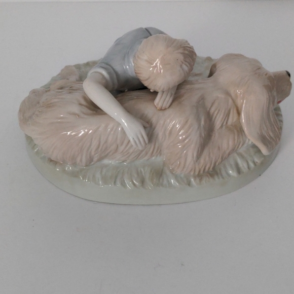 VTG Young Boy with Dog - Picture 3 of 6